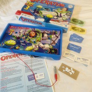 Hasbro Operation Kids Toy Story 3 Edition Silly Skill Board Game Complete